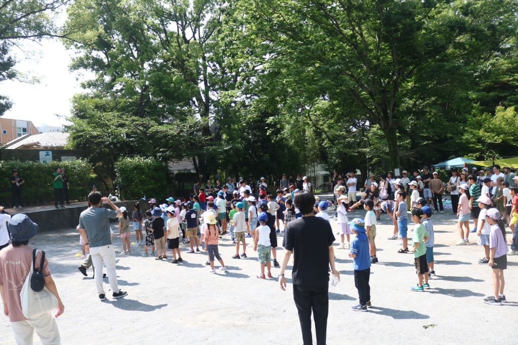 公園で開催したこども向けイベント